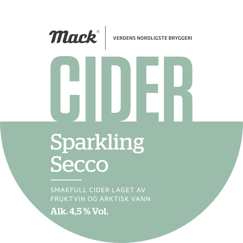 Mack cider secco keykeg   4,5%   30l