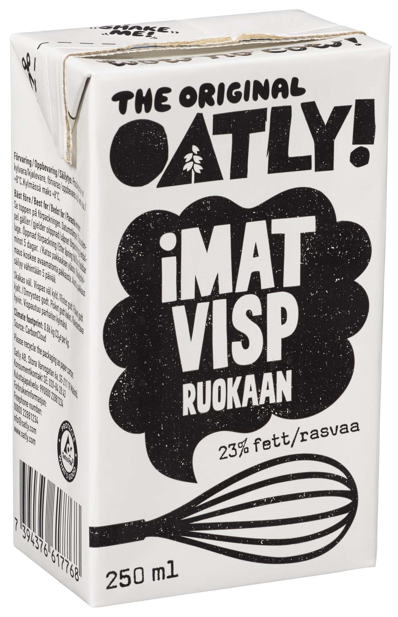Imat visp vegetabilsk fløte 250ml