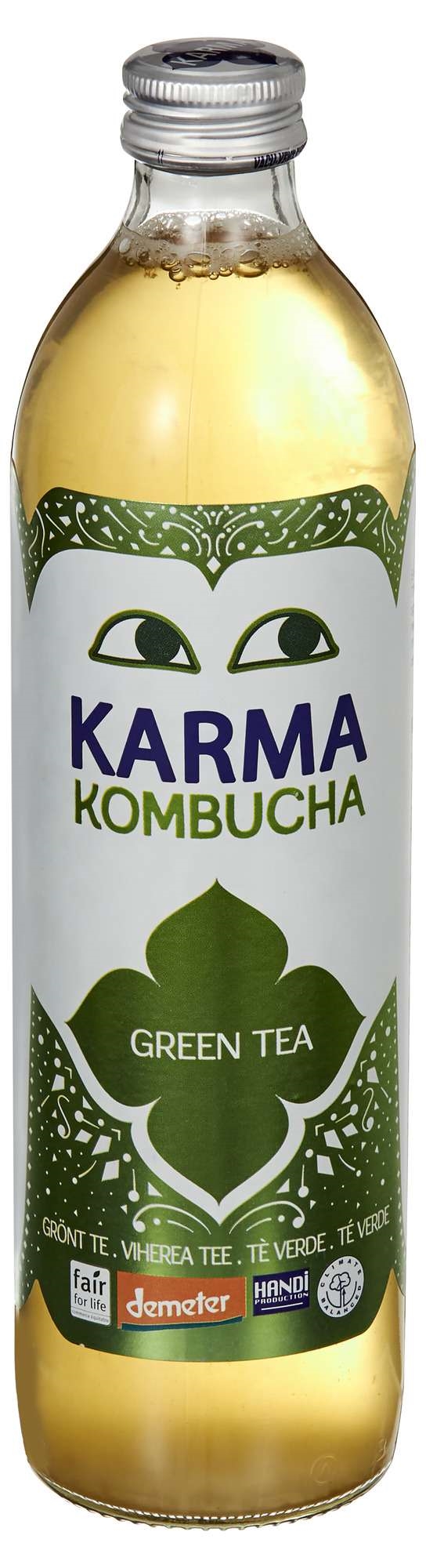 Karma kombucha grønn te 500ml