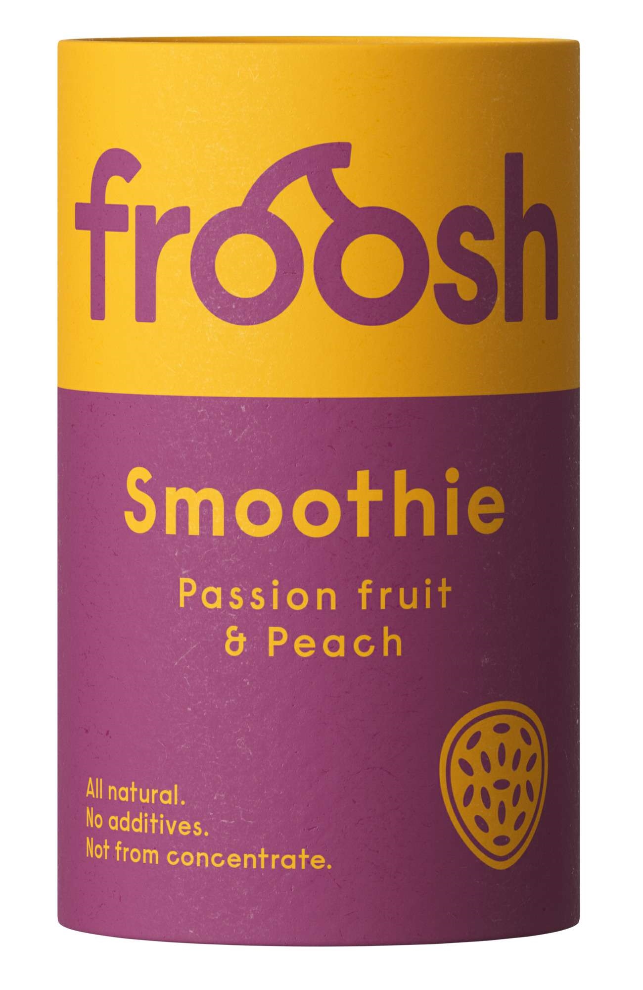 Smoothie fersken & pasjonsfrukt 150ml