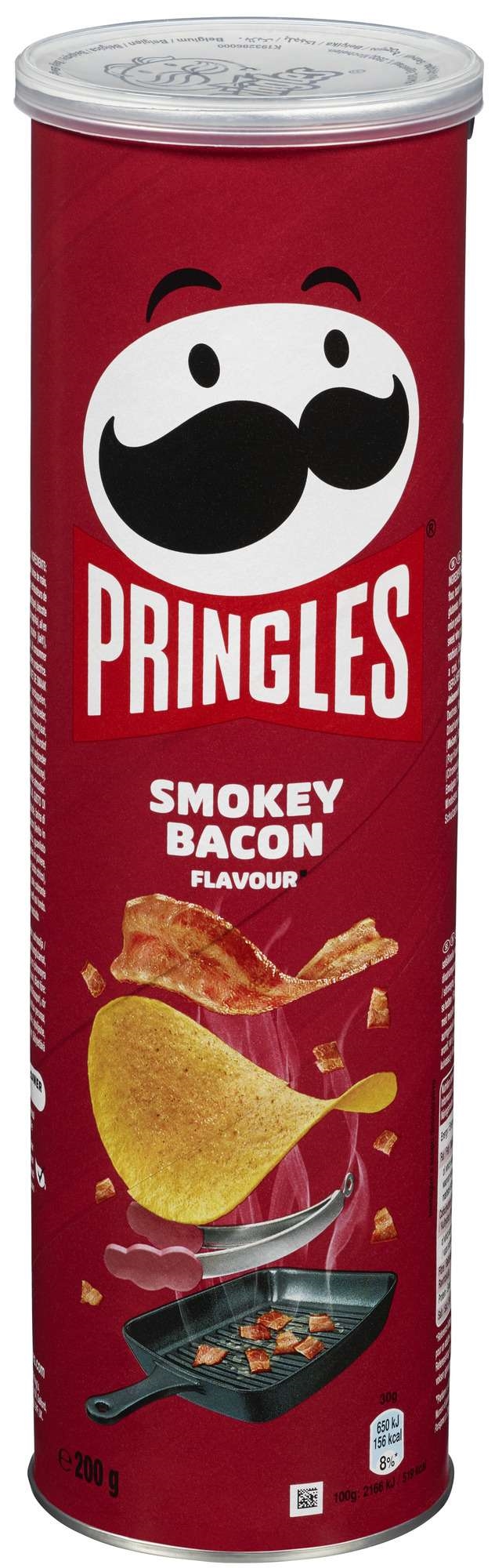 Pringles smokey bacon 200g