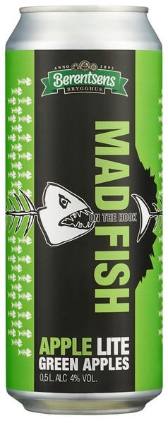 Mad fish apples bx  4%  24x0,5l