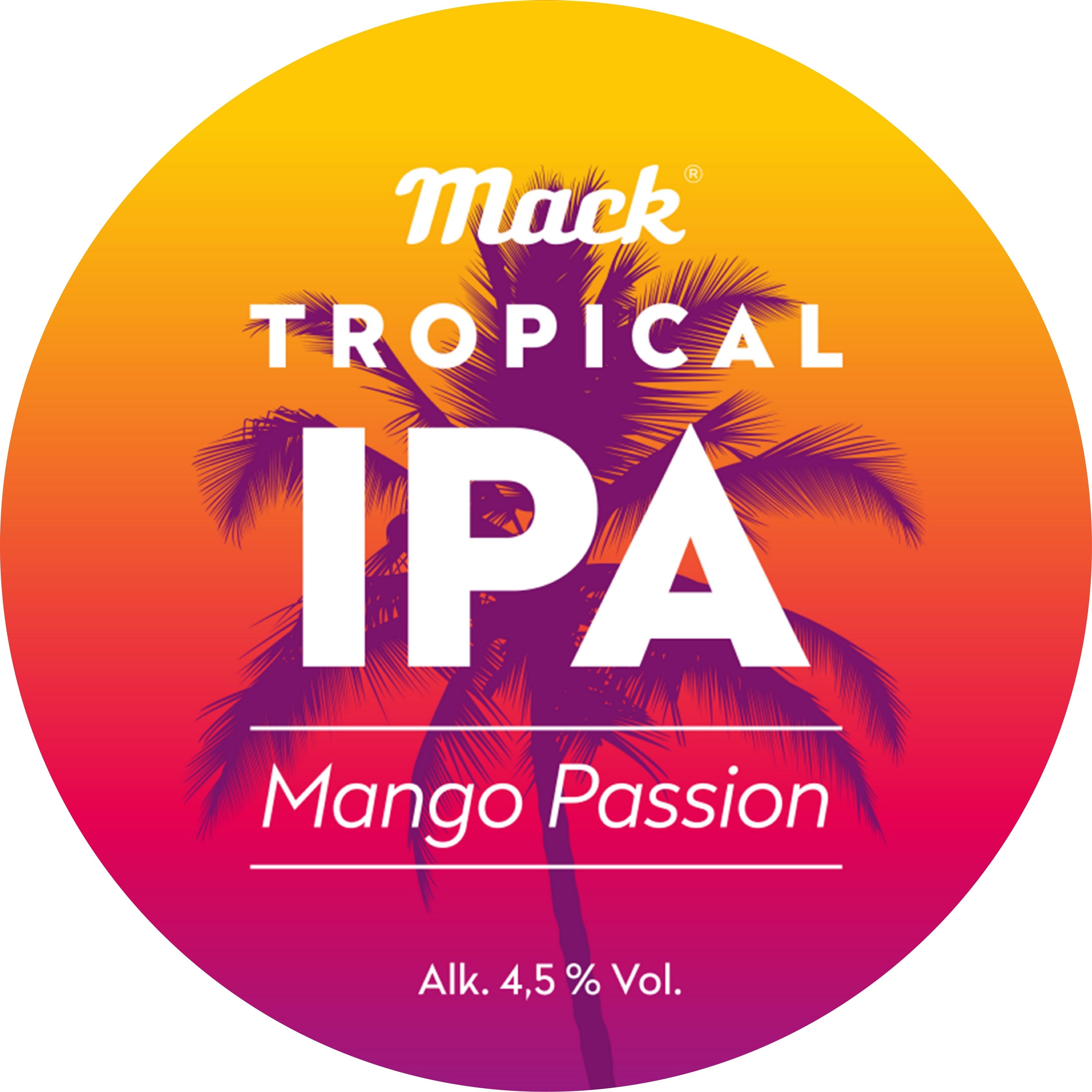 Mack tropical ipa keykeg   4,5%   30l