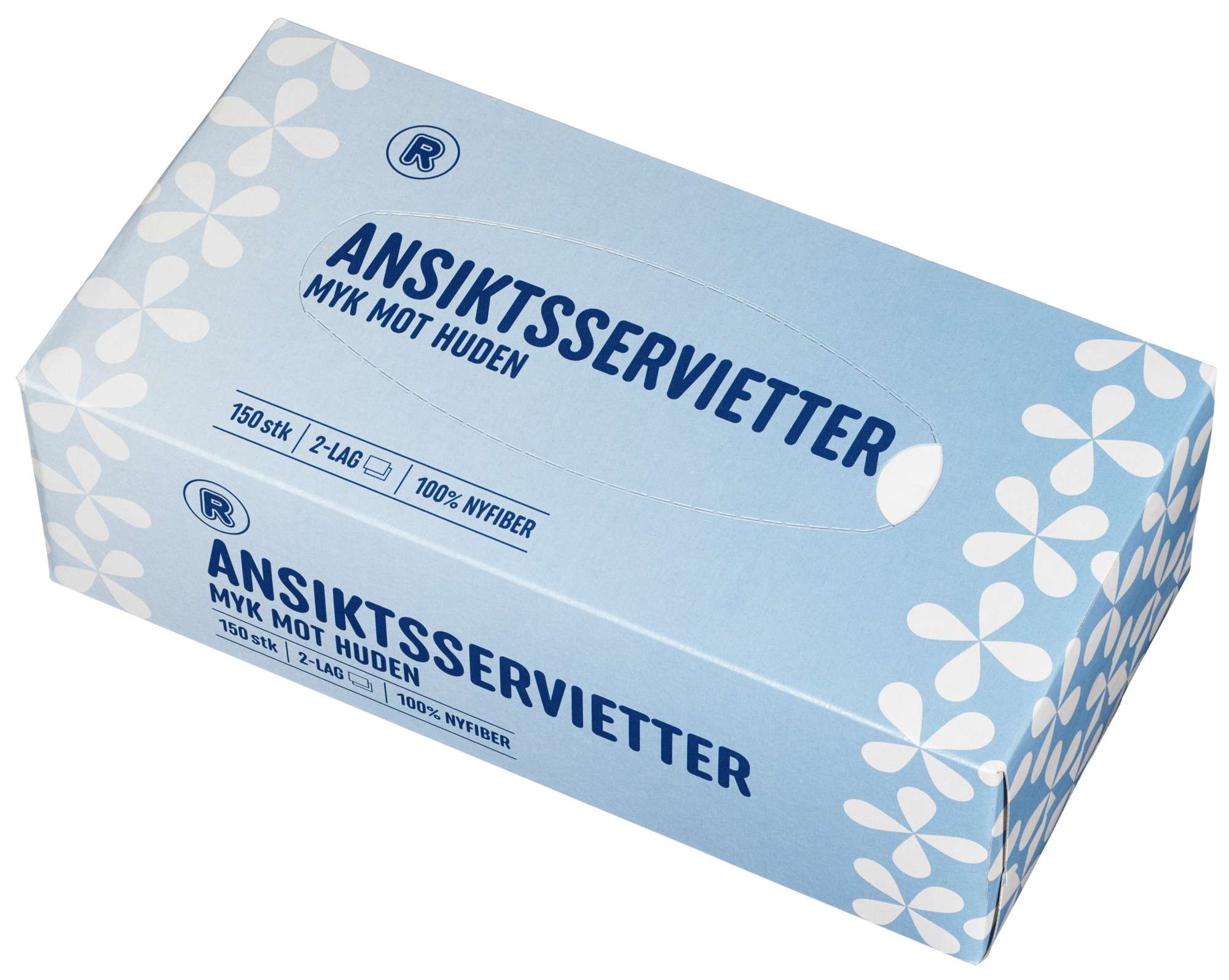 Softstyle ansiktsserviett 150stk