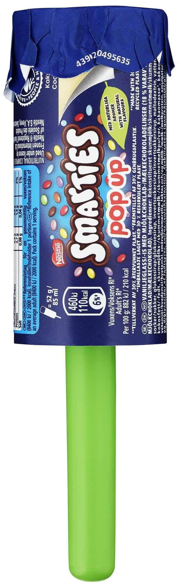 Smarties pop-up   85ml