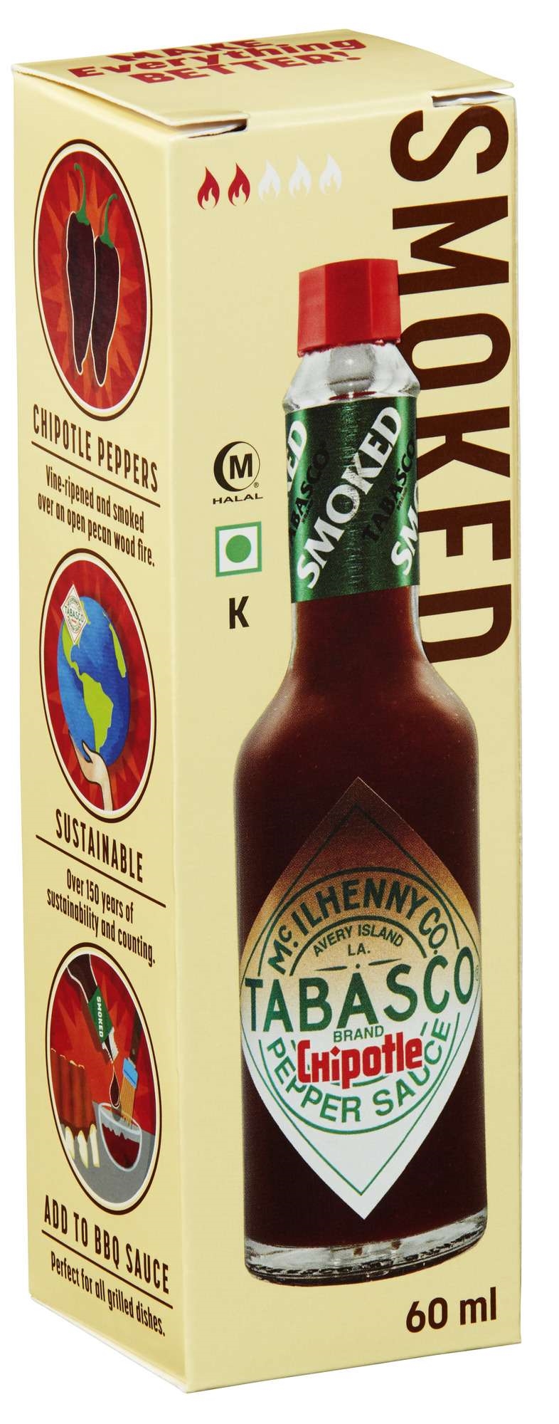 Tabasco chipotle sauce    60ml