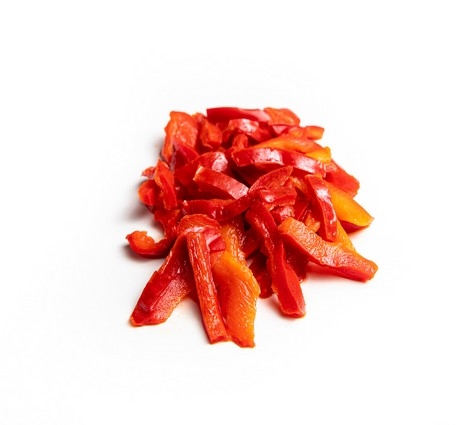 Paprika rød striml.     3x2kg