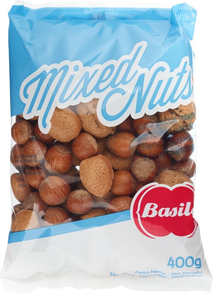 Mix nøtter m/skall     400g