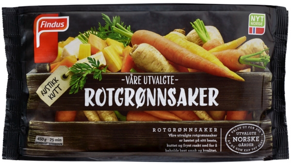 Selected root vegetables   450g