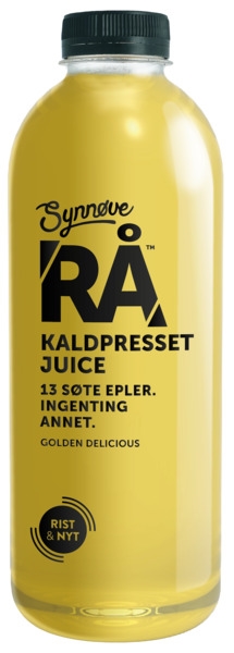 Rå kaldpresset eplejuice  1l