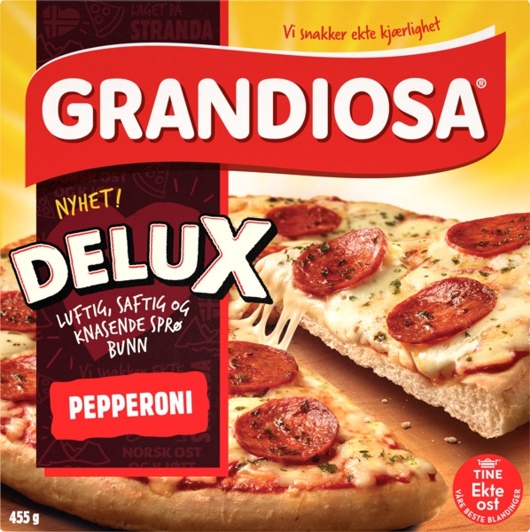 Deluxe pepperoni   455g