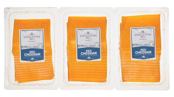 Engelsk cheddar skivet 1kg