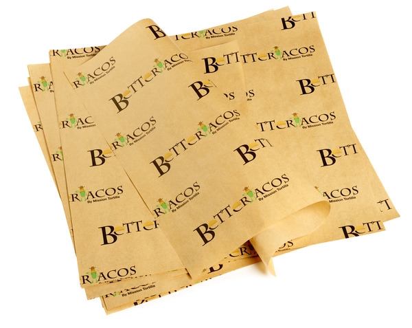 Hot wrap papir 39x39cm  600stk