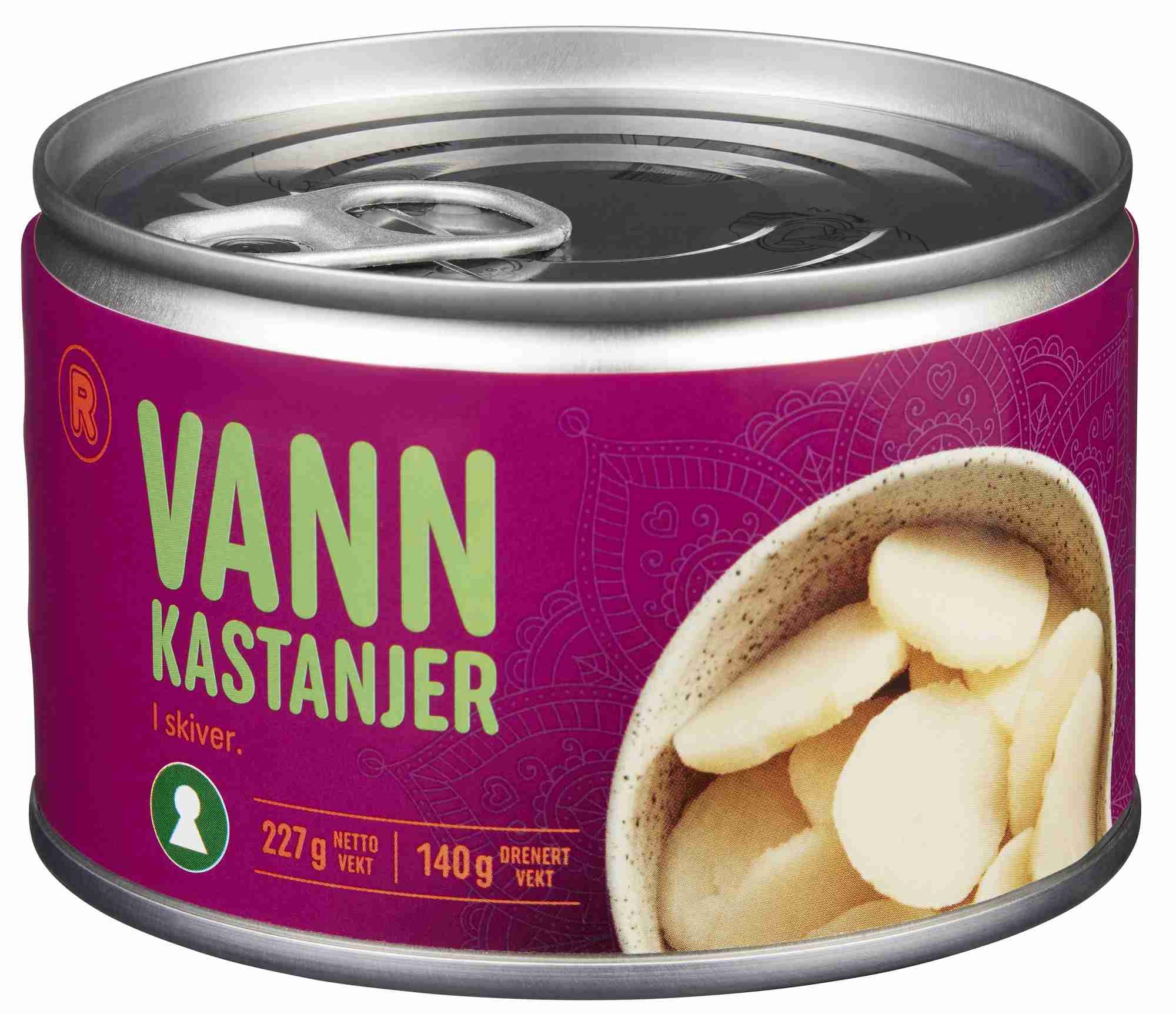 Vannkastanjer 227g