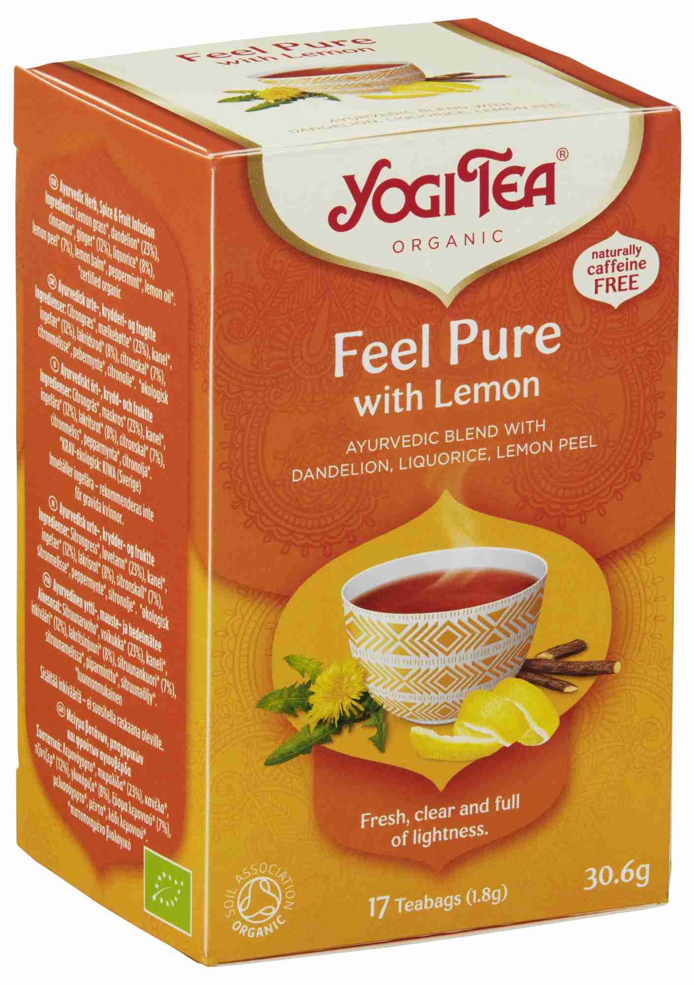 Te detox med sitron økol.    30,6g