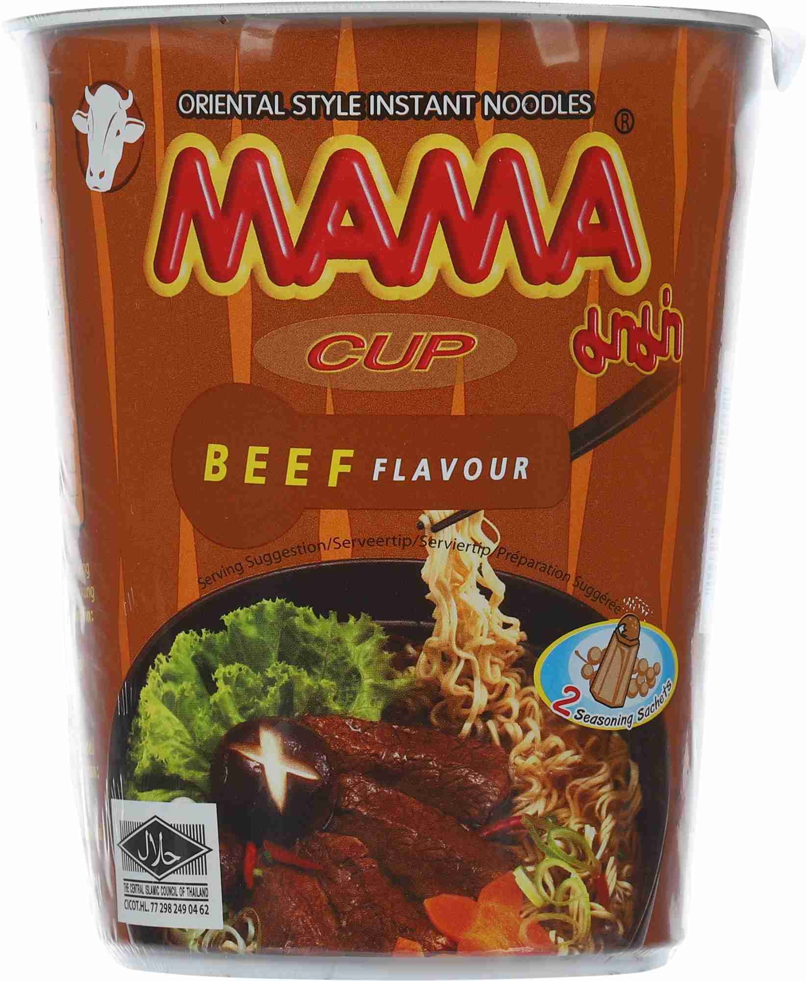 Noodles cup beef flav. 70g