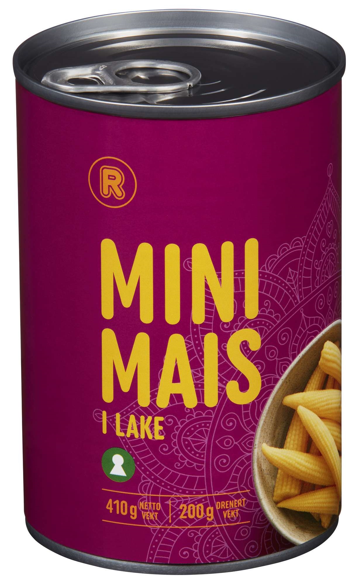 Rema 1000 mini sweet corn 410g