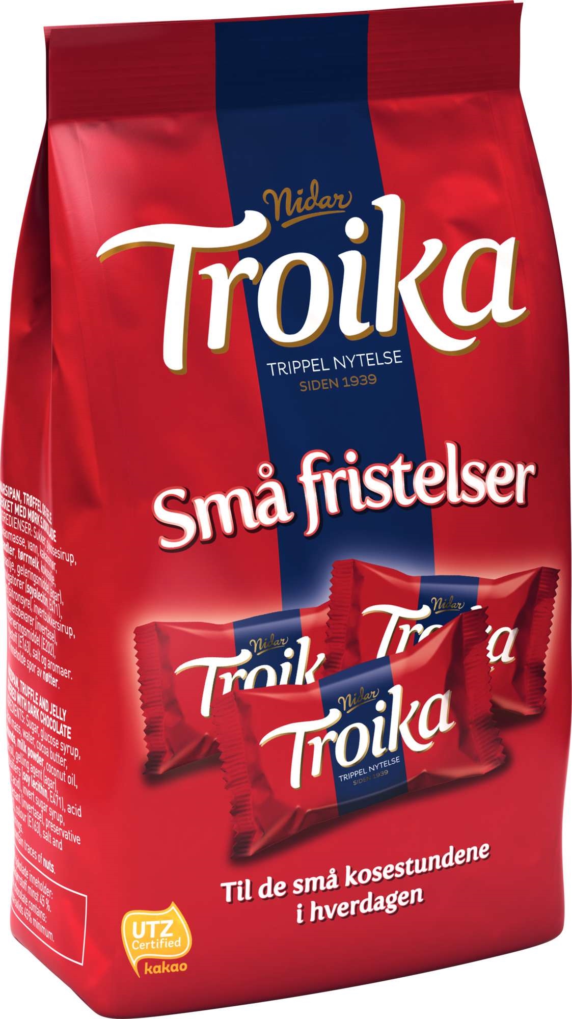 Troika små fristelser 105g