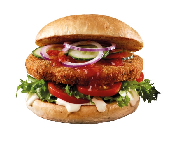 Hamburger kylling panert 120g 6,24kg