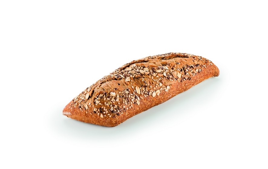 Baguette rustikk m/frø 24cm   52x125g
