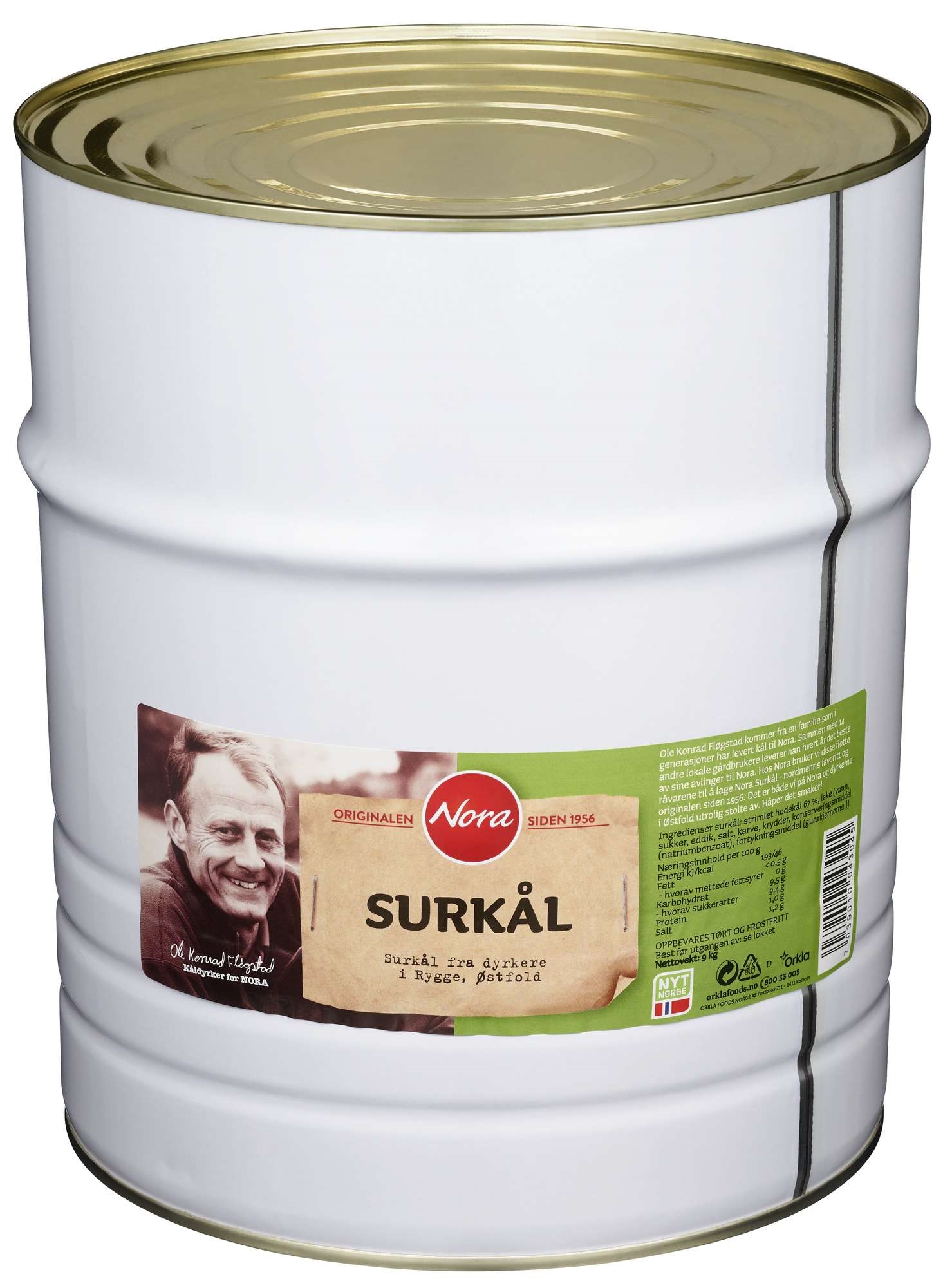 Surkål hermetisk 8,8kg