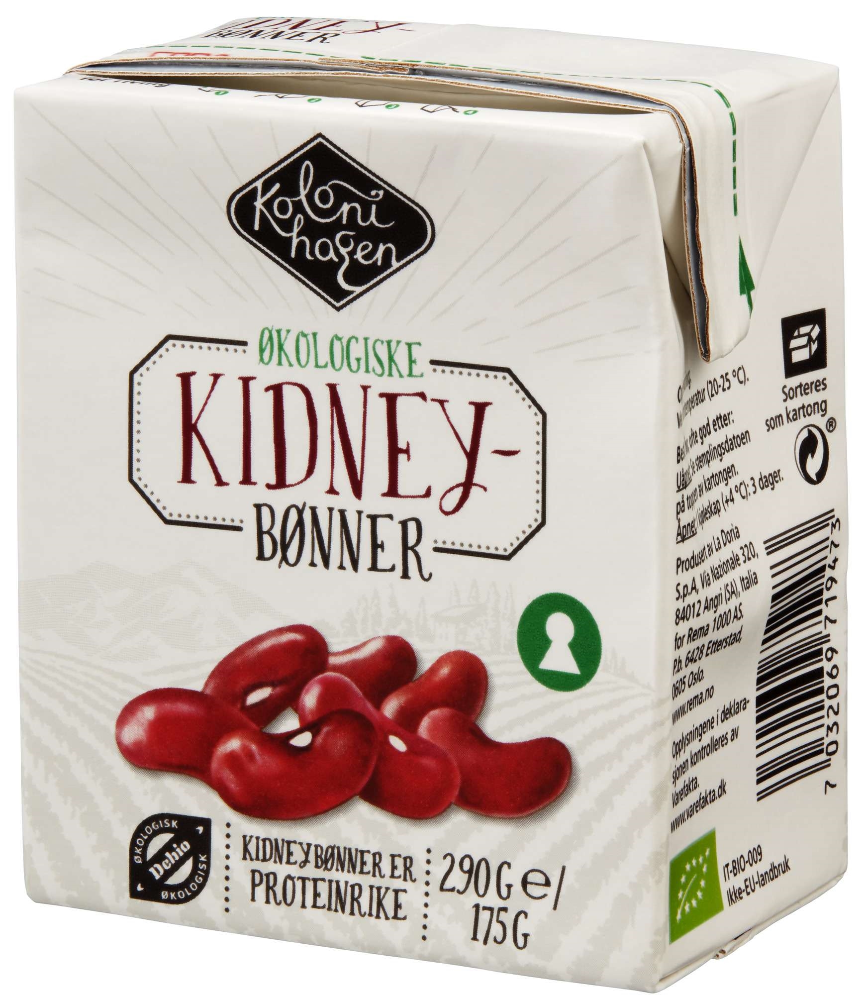 Kidneybønner økol.    290g