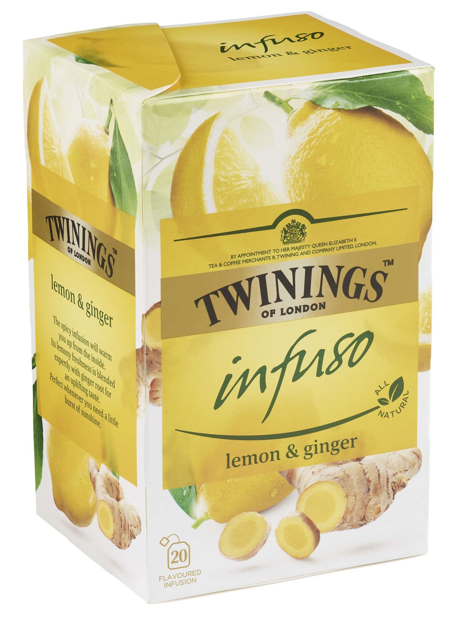 Infuso lemon & ginger   20bg