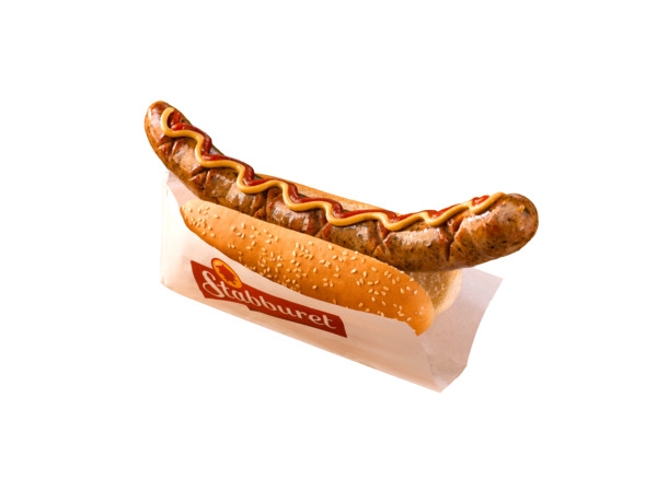Lettrøkt bratwurst       40x180g