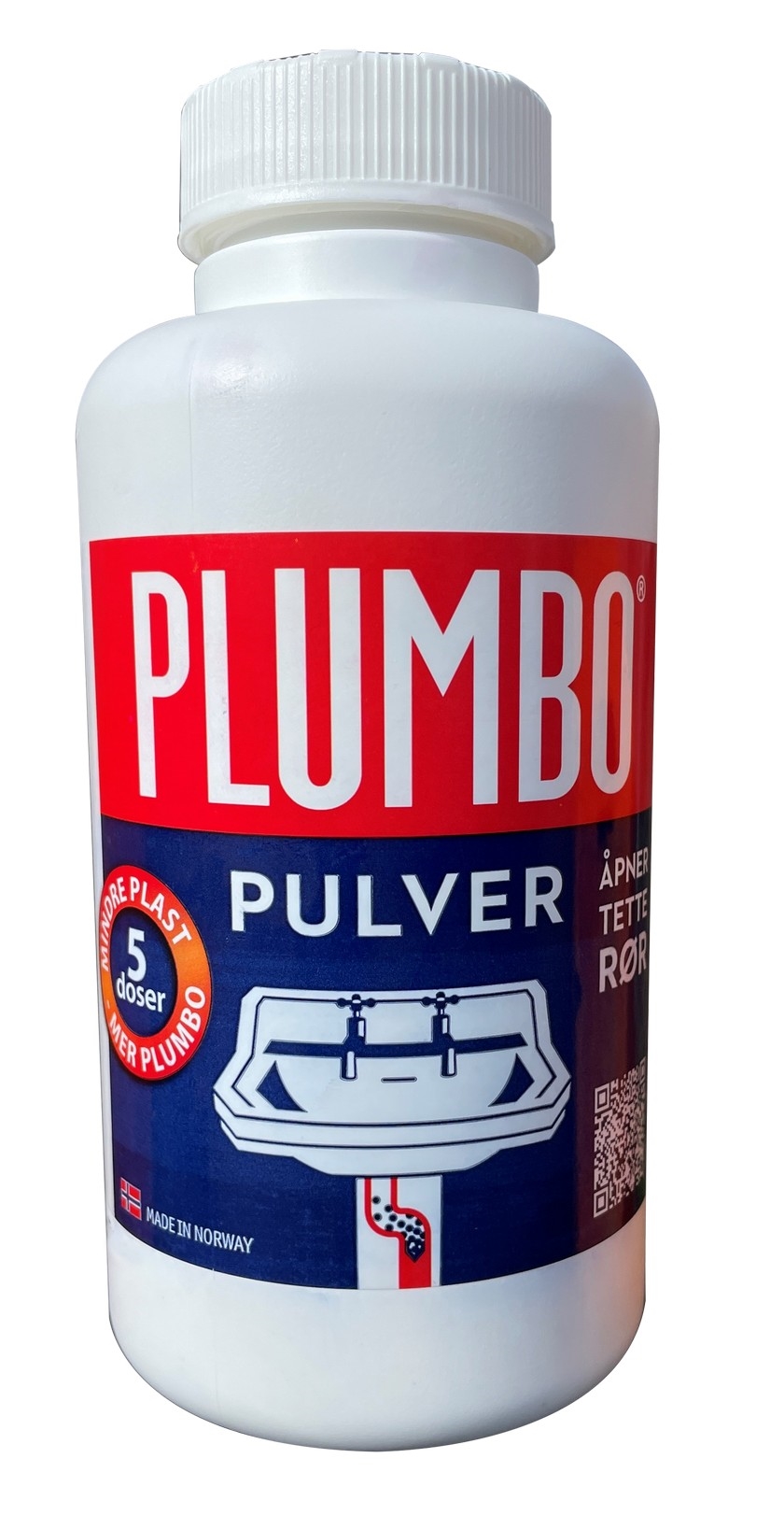 Avløpsåpner pulver   630g