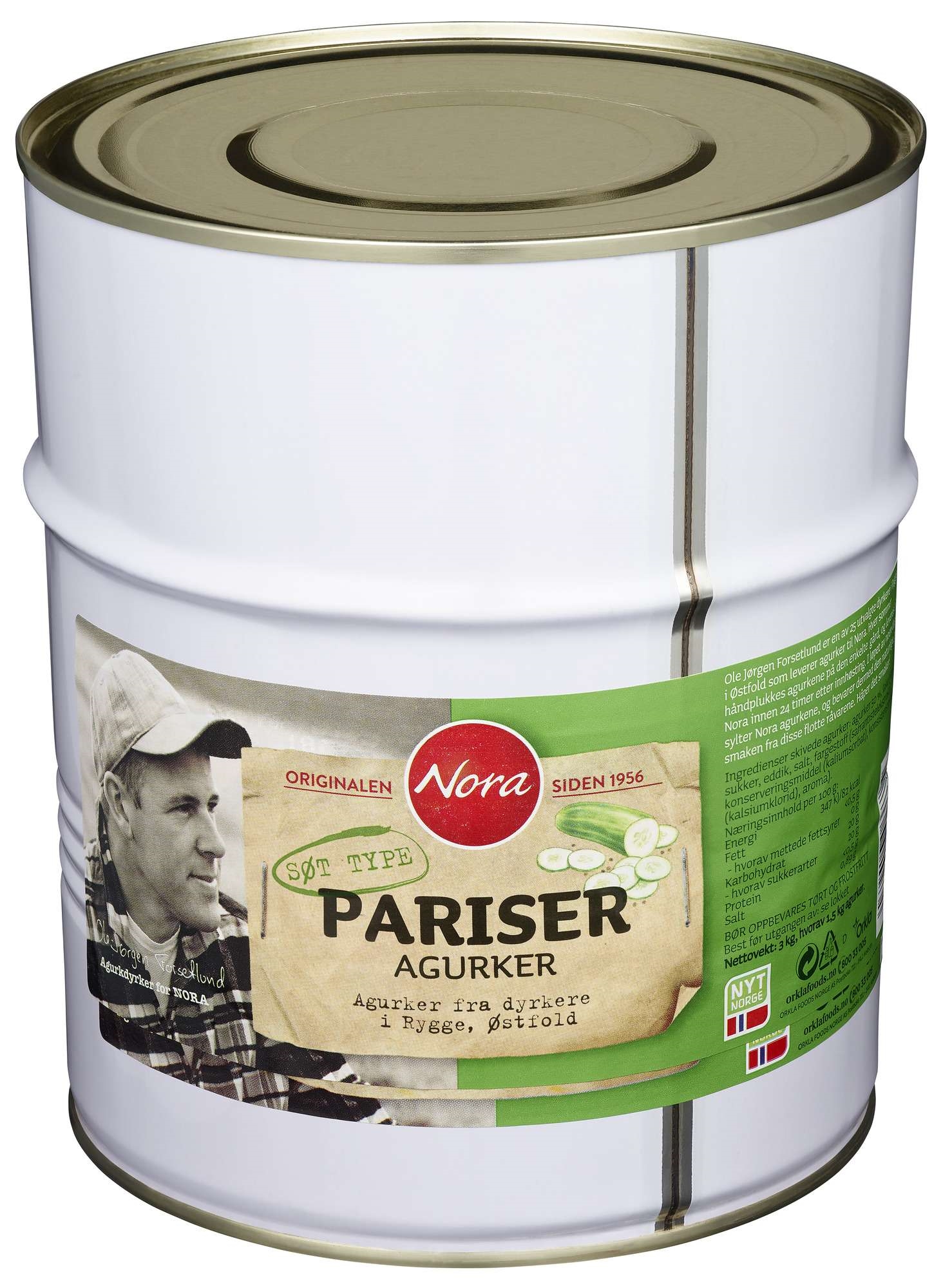 Pariseragurker 3kg