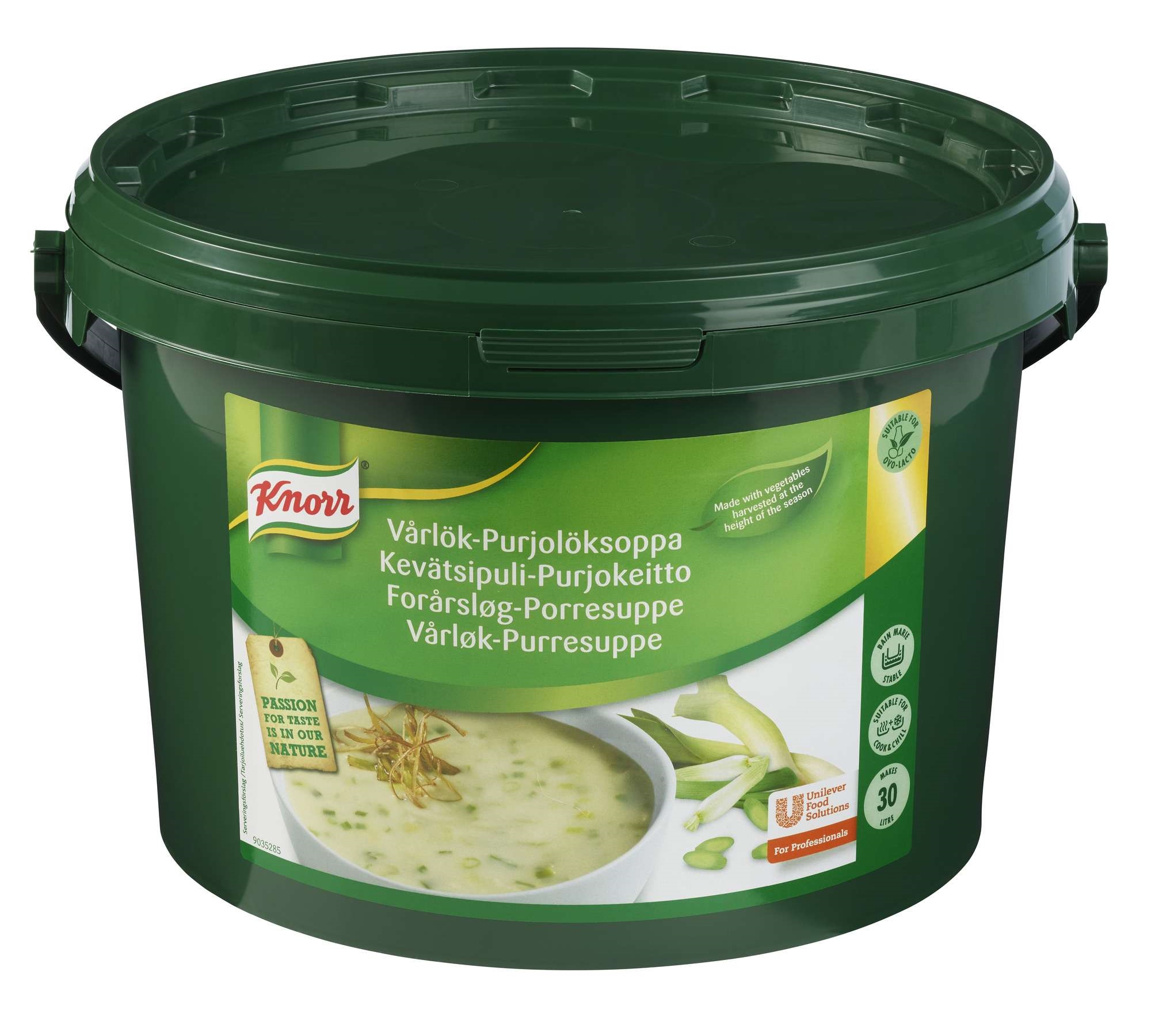 Vårløk og purresuppe 30l 3kg