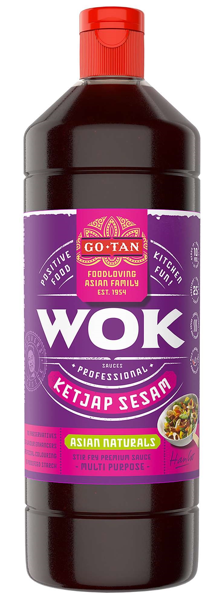 Woksaus ketjap-sesam 1,18kg