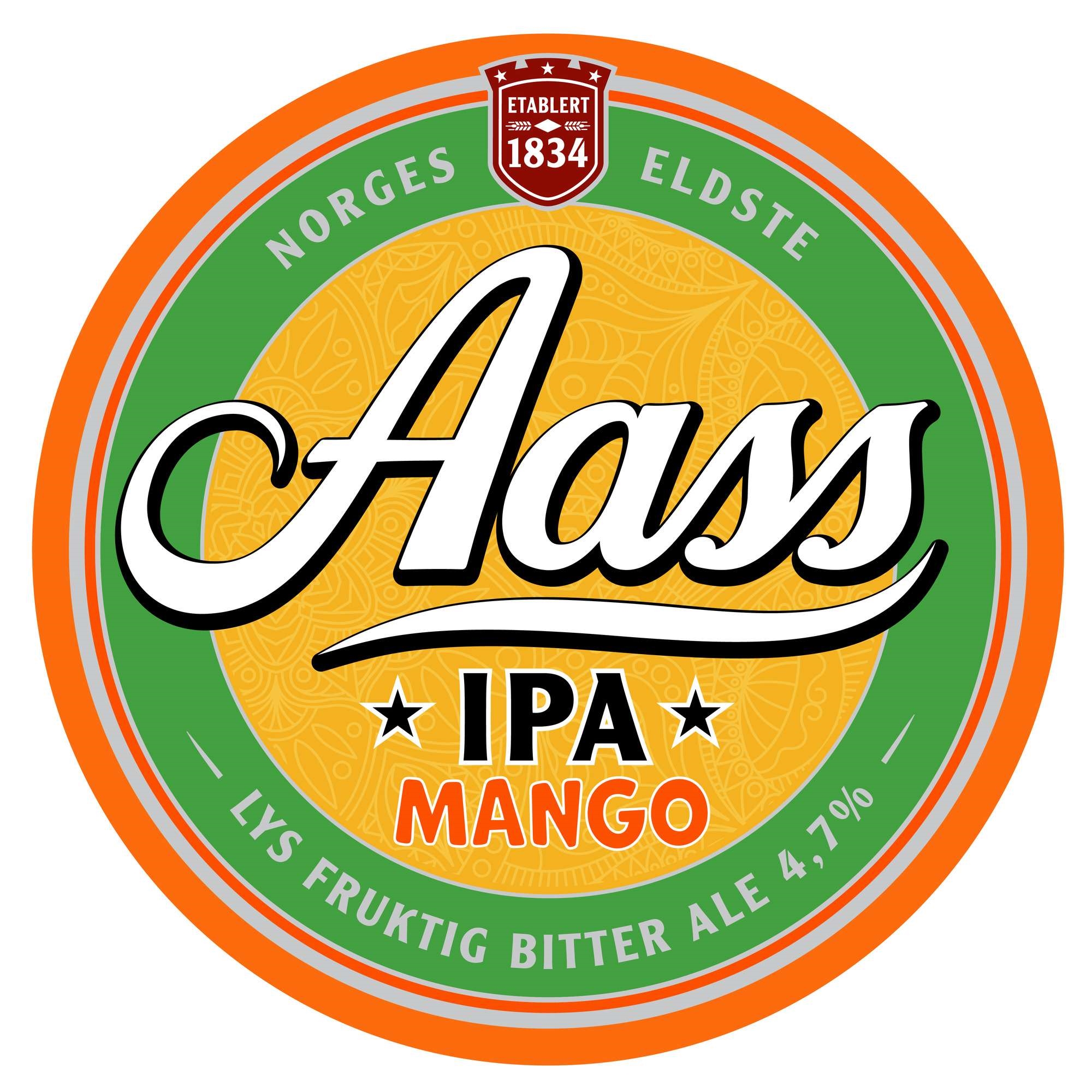 Aass ipa mango keykeg 4,7% 20l