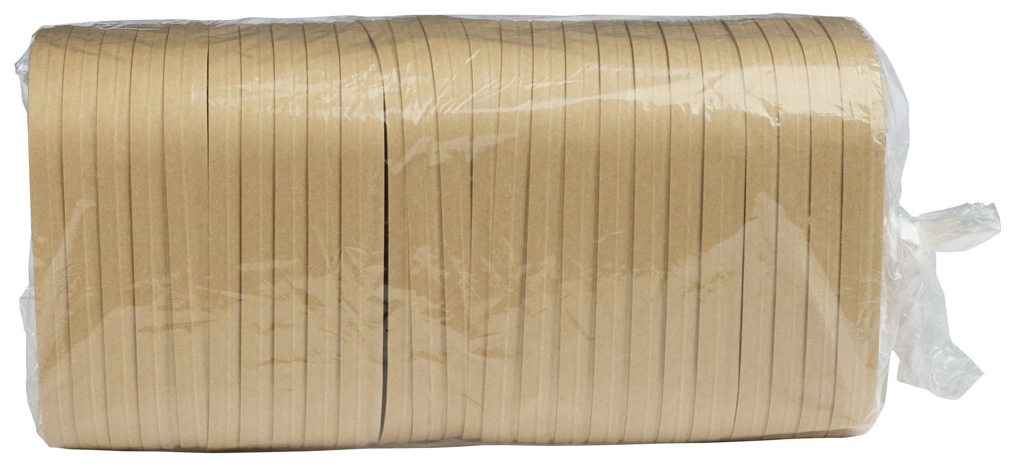 Lid brick medium, pap/pla brown 500/1000ml  25pce