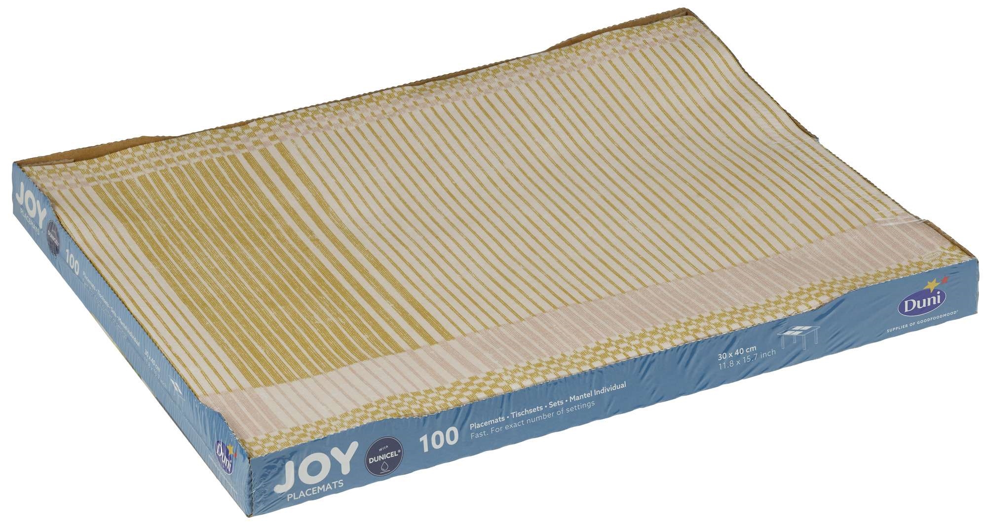 Bordbrikke dunicel filati pink 30x40cm   100stk