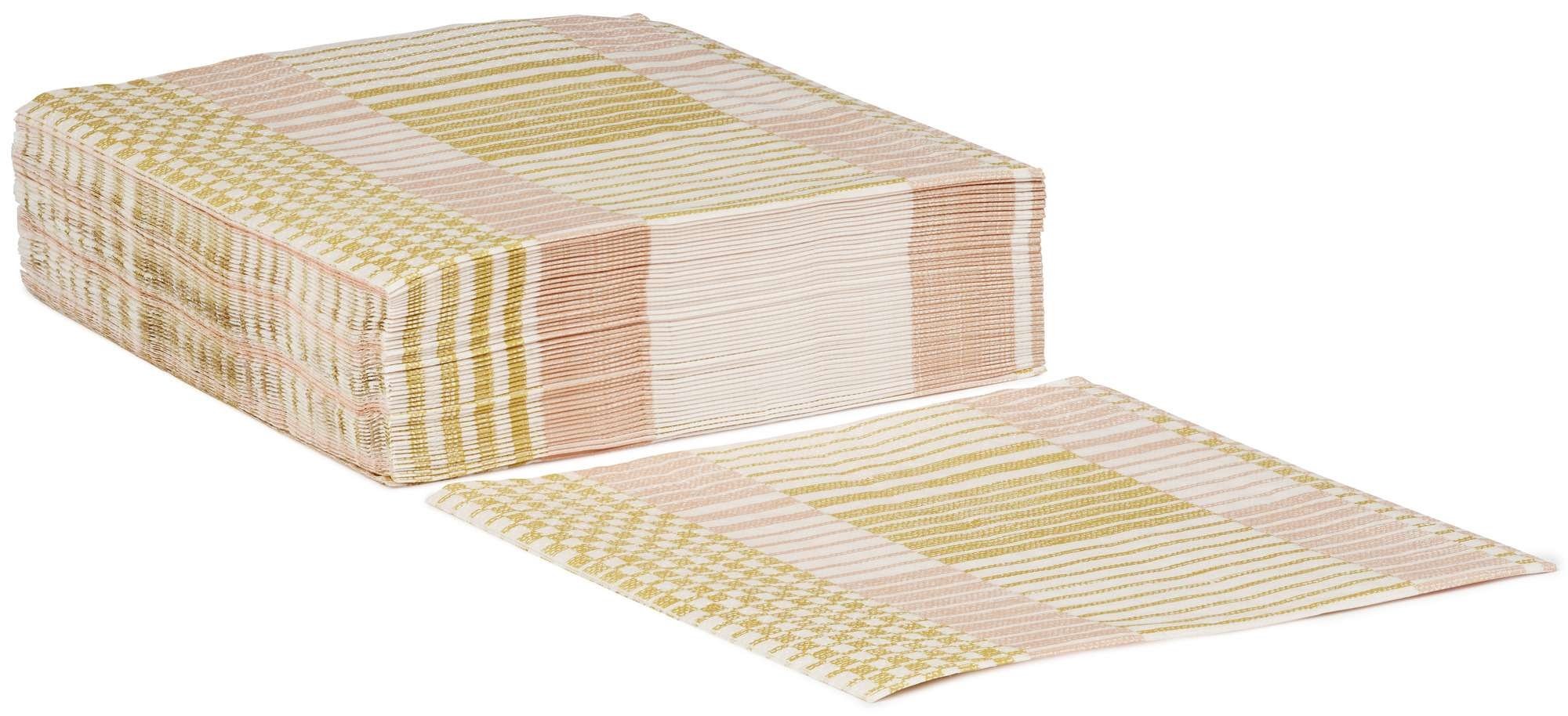 Serviett 3l33cm filati pink   50stk