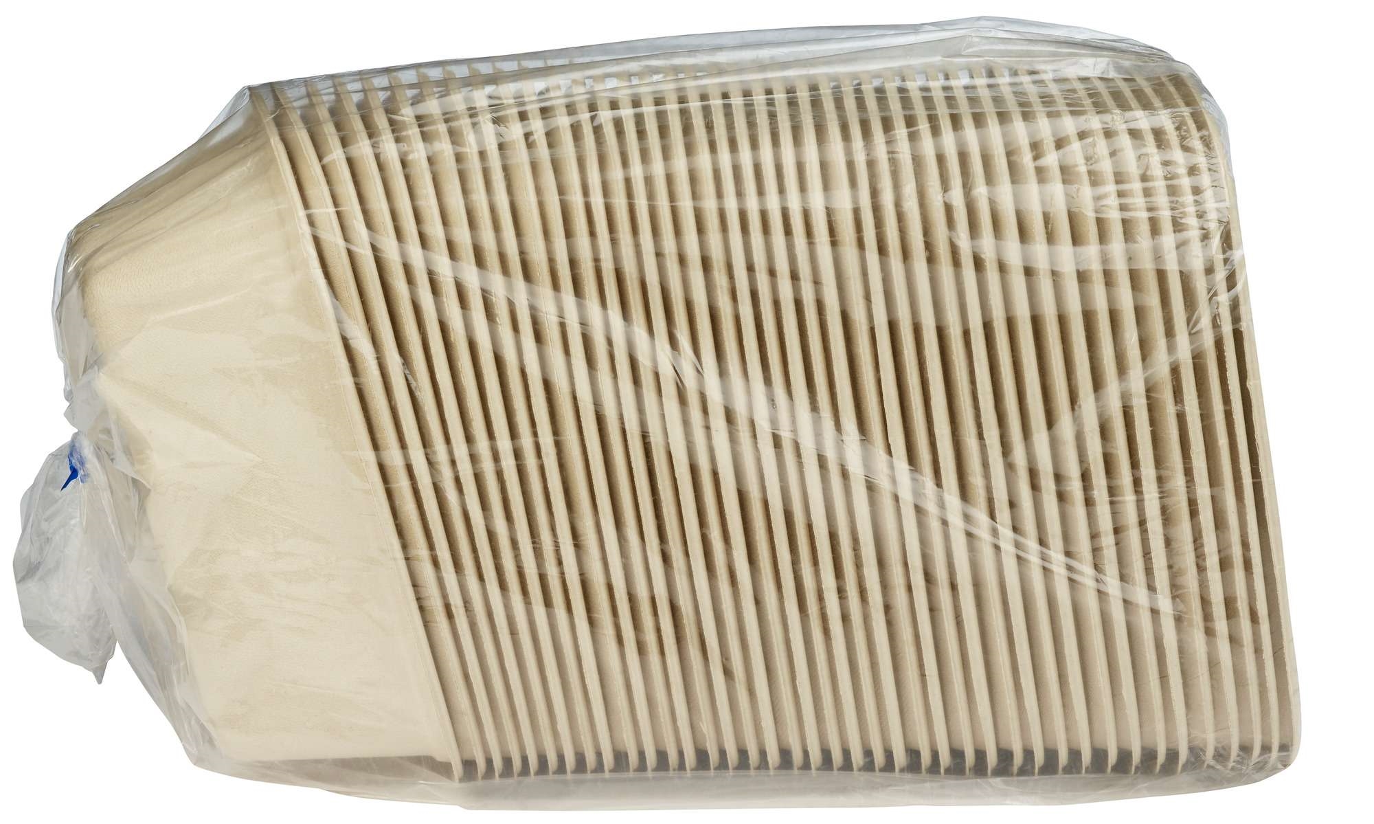 Bowl cube rectangulaer bagasse brown 1200ml  40pce