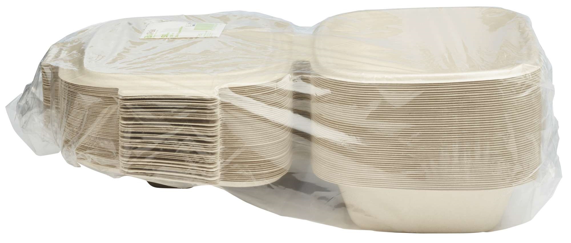 Boks shield bagasse 1 rom brun 1200ml 50stk