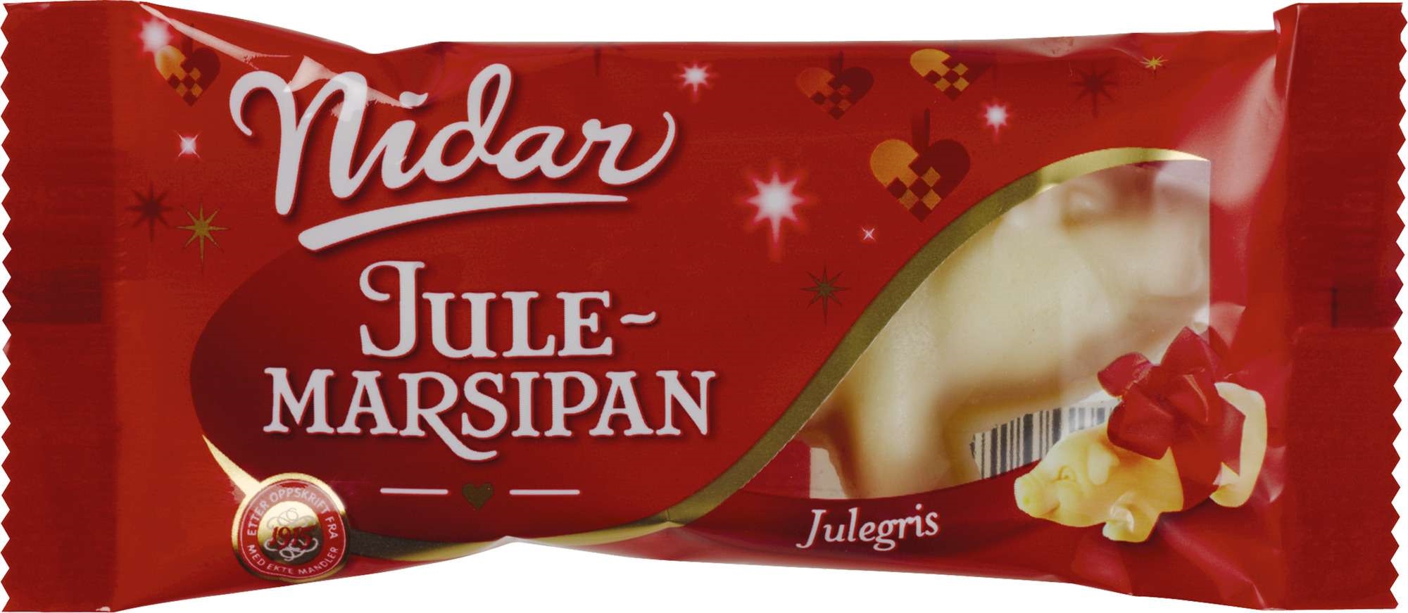 Liten julegris uten sjokolade 65g