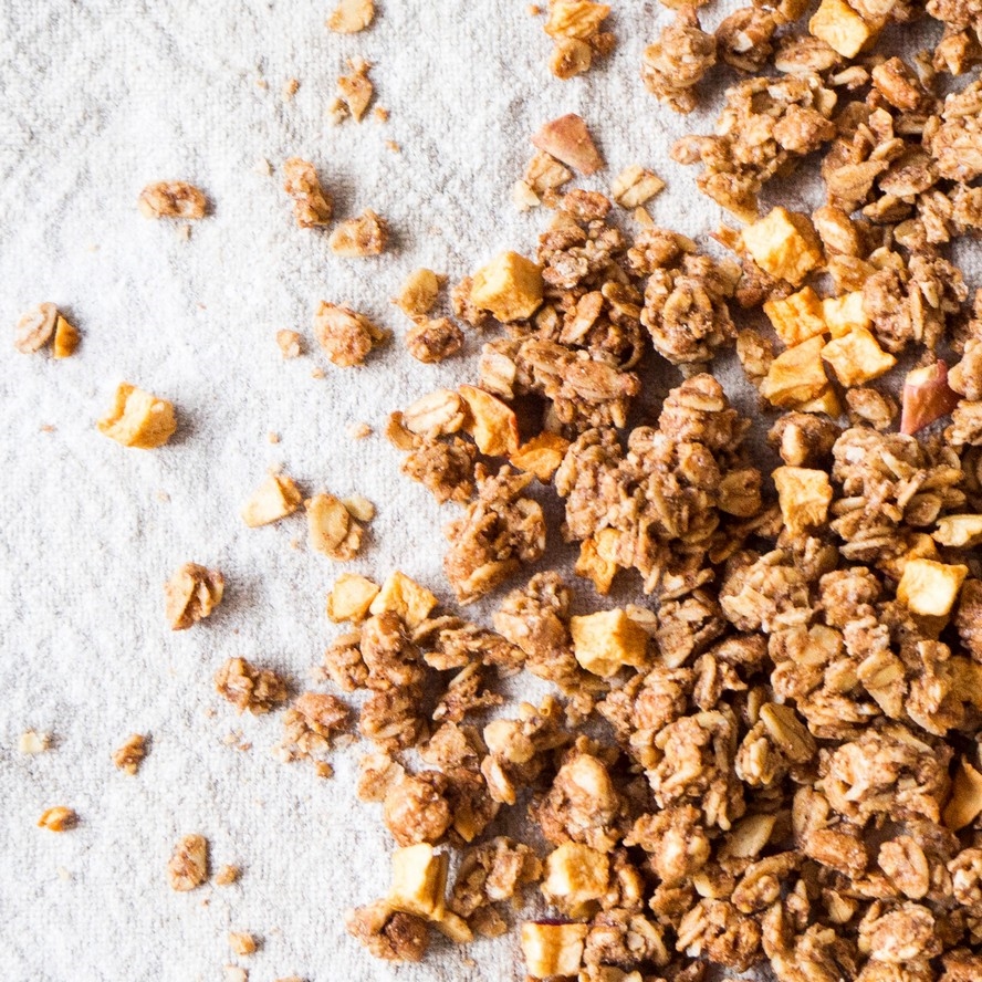 Crunchy eple-kanel økol. vegansk   5kg