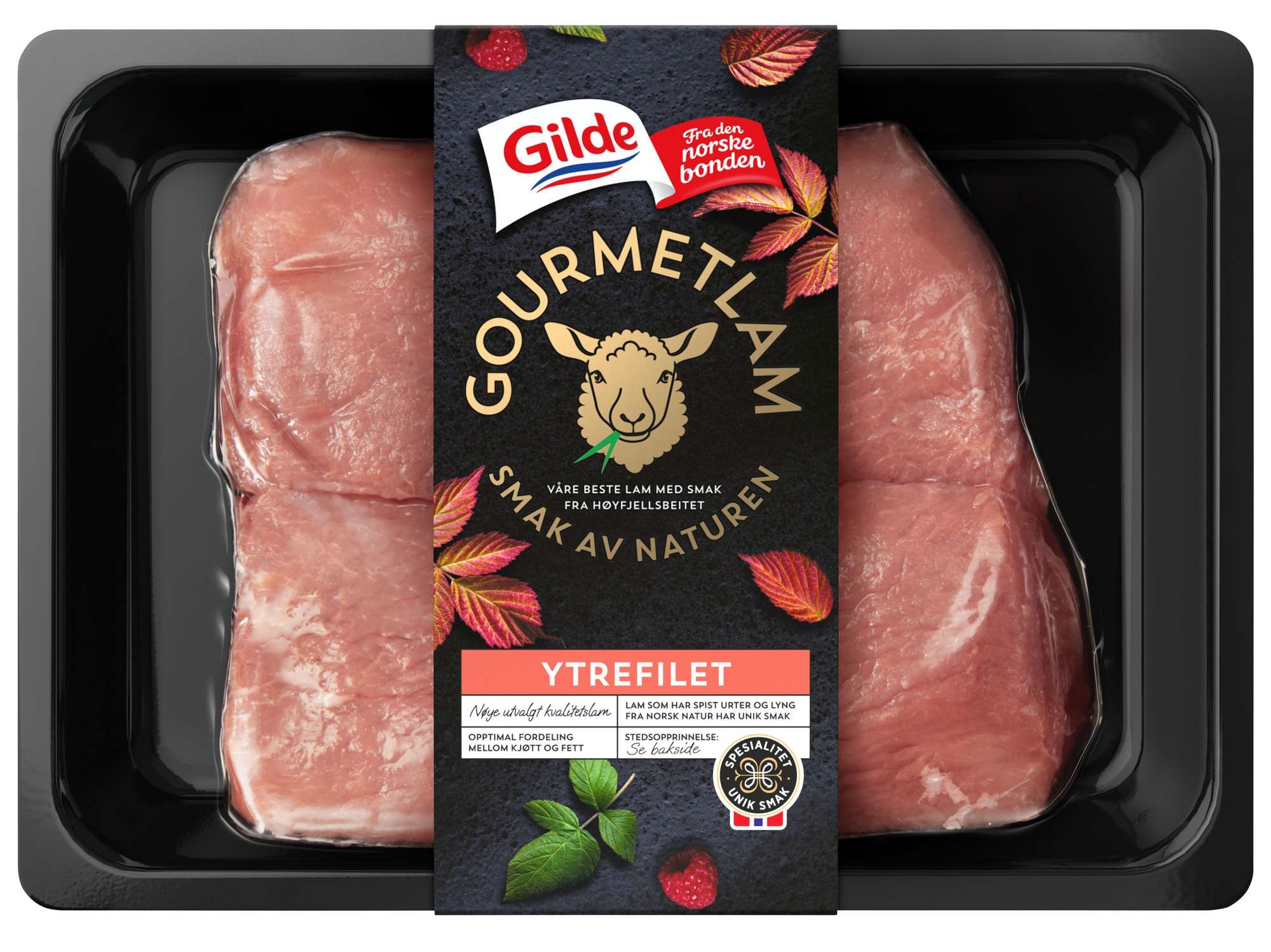 Gourmetlam ytrefilet ca500g kg