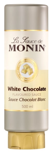 Monin white chocolate sauce 50cl
