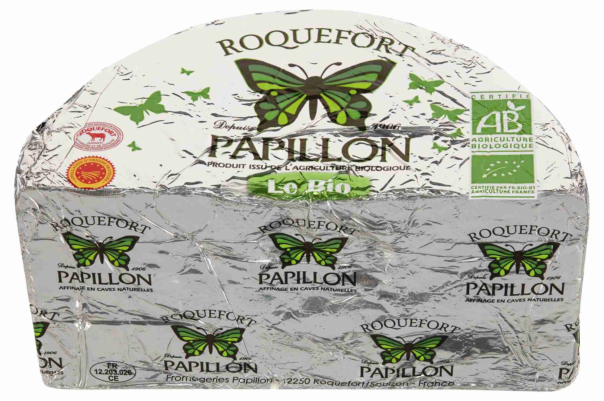 Roquefort papillon bio ca 1,25kg  kg
