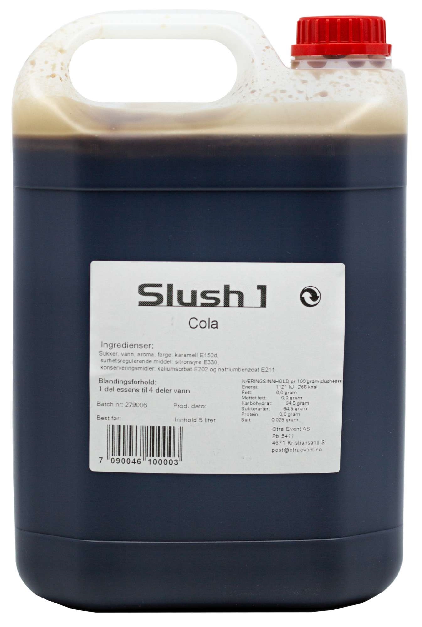 Dream slush mix cola   5l
