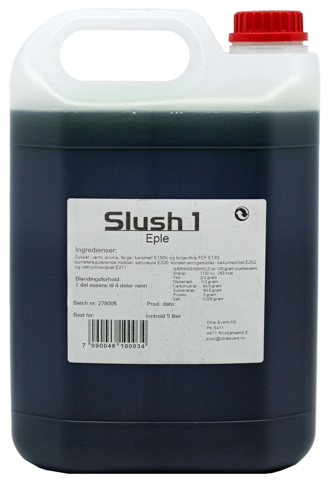 Dream slush mix eple   5l
