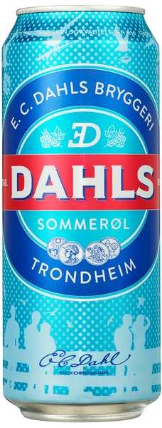 Dahls sommerøl   4,5%   24x50cl