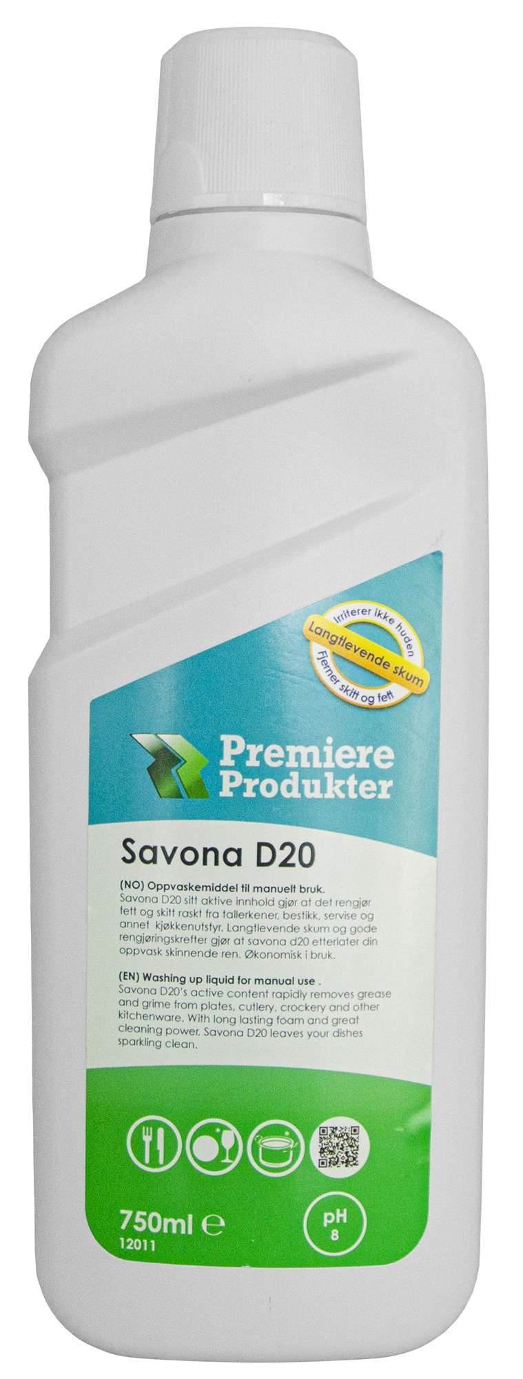 Savona d20 oppvask 0,75l