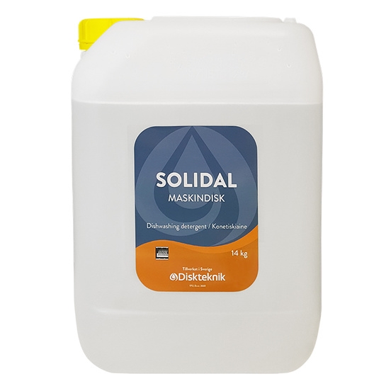 Machine dishwashing detergent liquid solidal  10l