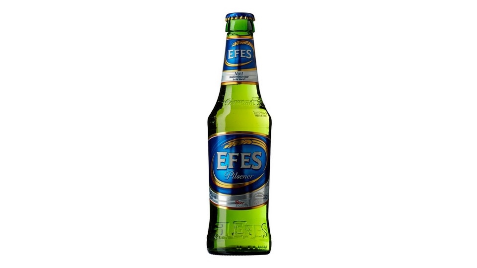Efes pilsener lagerøl 5% 24x33cl