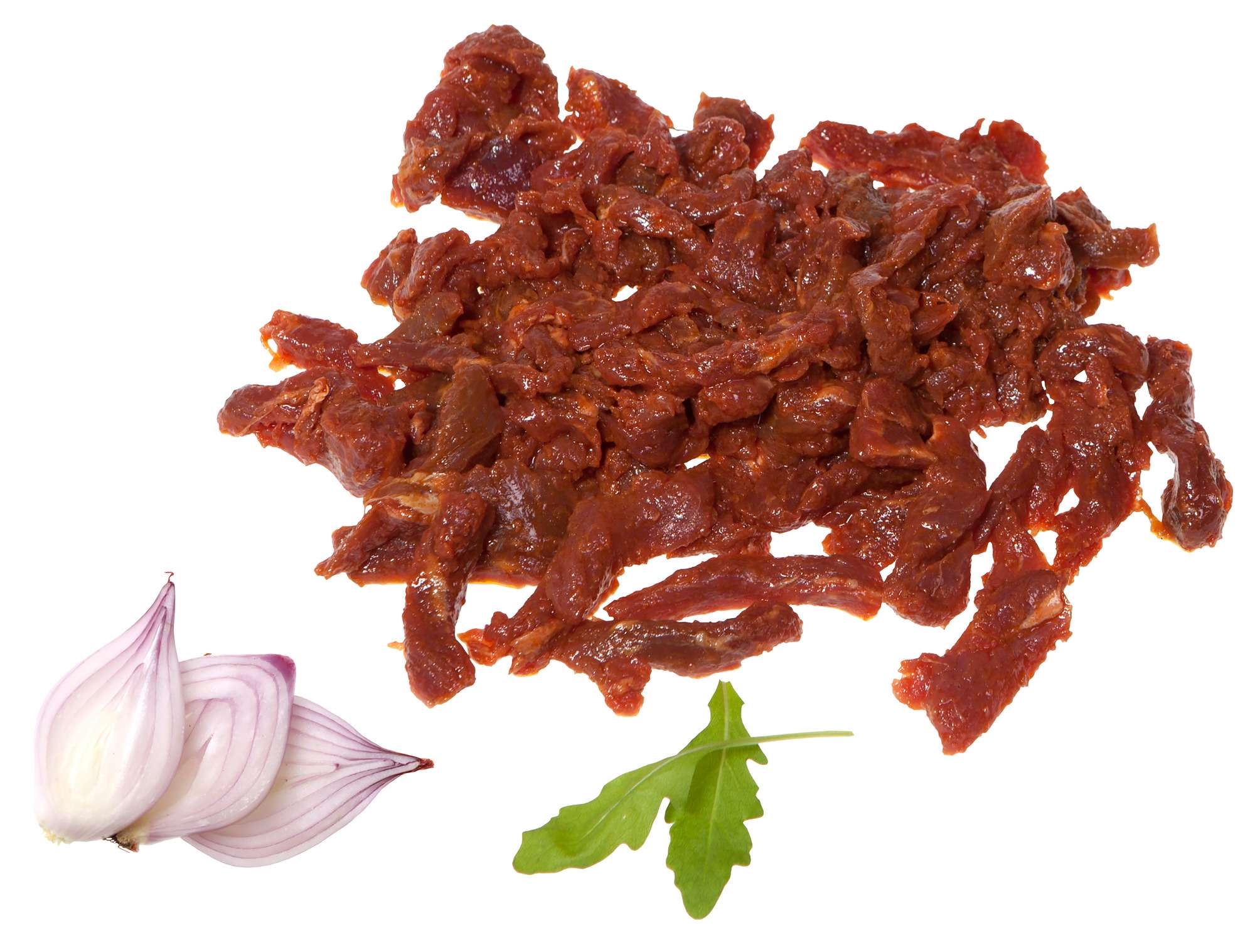 Biffsnadder marinert halal 4x1,25kg kg